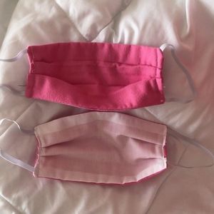 Handmade facemasks. Set of 4